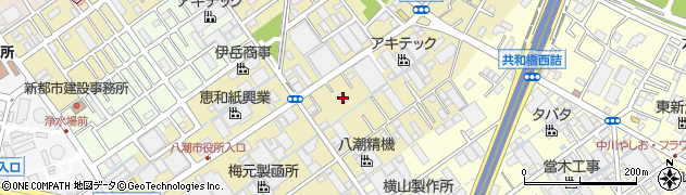 埼玉県八潮市二丁目375周辺の地図