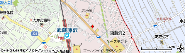 プログレス武蔵藤沢店周辺の地図