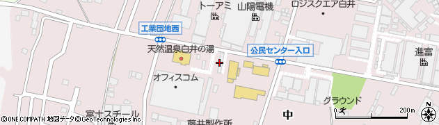 トヨタＬ＆Ｆ千葉株式会社　白井営業所周辺の地図
