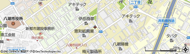 埼玉県八潮市二丁目505周辺の地図