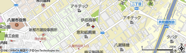 埼玉県八潮市二丁目506周辺の地図