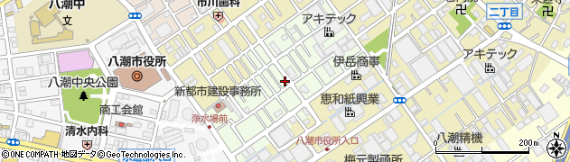 埼玉県八潮市中馬場30-6周辺の地図