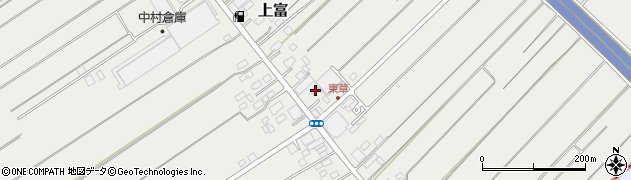 埼玉県入間郡三芳町上富513周辺の地図