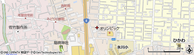 埼玉県草加市谷塚町1817-3周辺の地図