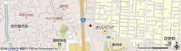 埼玉県草加市谷塚町1817-10周辺の地図