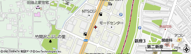 トヨタモビリティパーツ所沢店周辺の地図