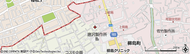 埼玉県草加市遊馬町808周辺の地図