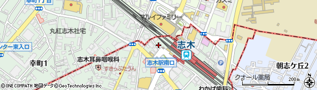 株式会社リゾン　志木支店周辺の地図