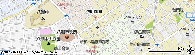 埼玉県八潮市二丁目49周辺の地図