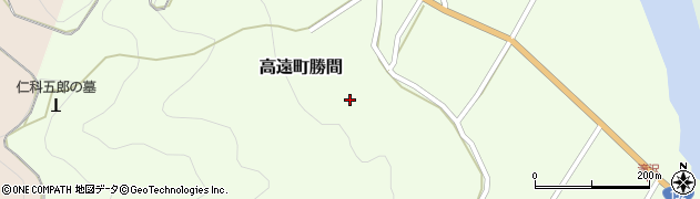 長野県伊那市高遠町勝間690周辺の地図
