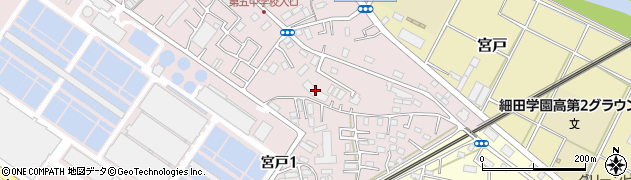 ベルポート朝霞台弐番館周辺の地図