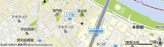 埼玉県八潮市二丁目336周辺の地図