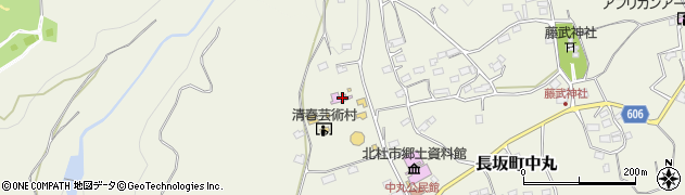 清春白樺美術館周辺の地図
