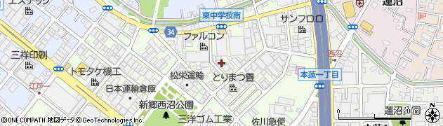 柳澤製作所周辺の地図