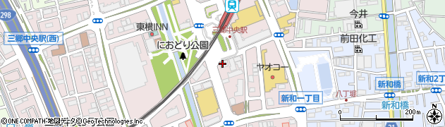 日本海庄や 三郷中央店周辺の地図