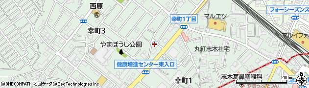 埼玉県志木市幸町3丁目1-83周辺の地図