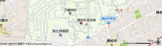 埼玉県川口市榛松周辺の地図