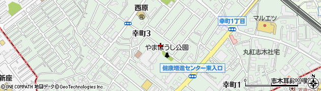 埼玉県志木市幸町周辺の地図