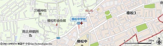 アイン薬局　川口榛松店周辺の地図