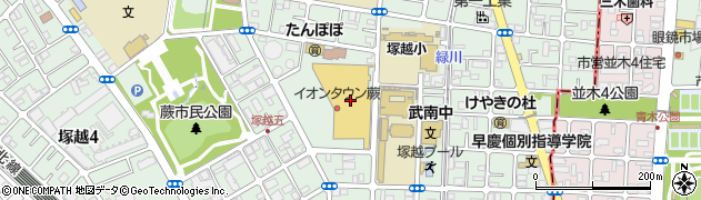 １００円ショップキャンドゥマックスバリュ　蕨店周辺の地図