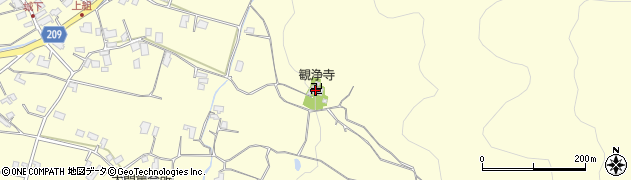 観浄寺周辺の地図