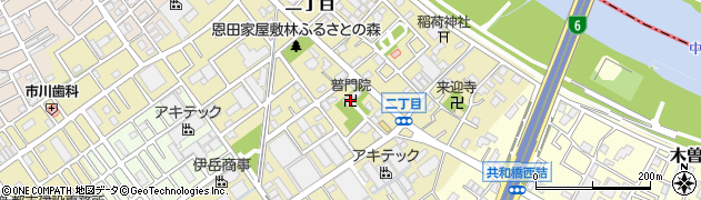 埼玉県八潮市二丁目209周辺の地図