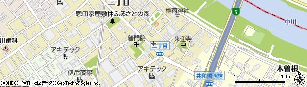 埼玉県八潮市二丁目283周辺の地図