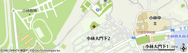 新山児童公園周辺の地図