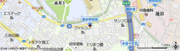 バーミヤン 川口東本郷店周辺の地図