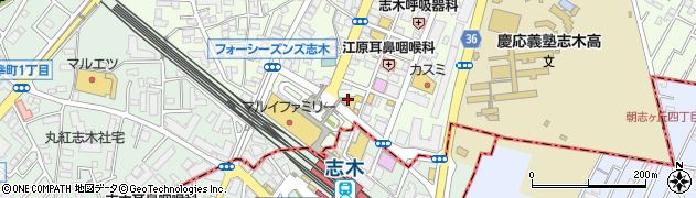 志木駅前うちだ耳鼻科周辺の地図