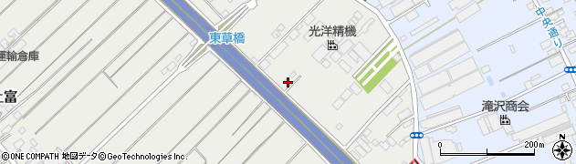 埼玉県入間郡三芳町上富597周辺の地図