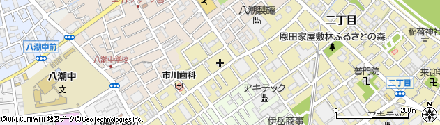 埼玉県八潮市二丁目69周辺の地図