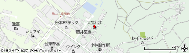 大晃化工株式会社周辺の地図