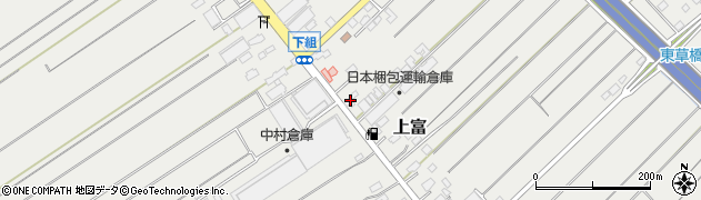 埼玉県入間郡三芳町上富403周辺の地図