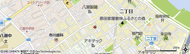 埼玉県八潮市二丁目99周辺の地図