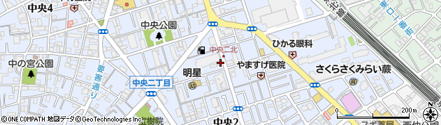 セカンドストリート　蕨店周辺の地図