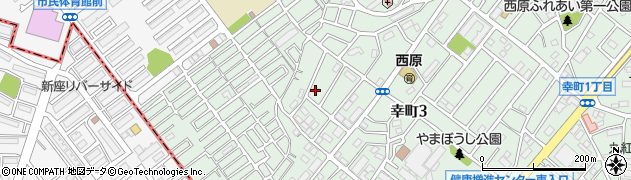 埼玉県志木市幸町3丁目13-50周辺の地図