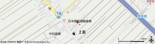 埼玉県入間郡三芳町上富421周辺の地図