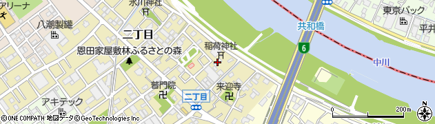 埼玉県八潮市二丁目266周辺の地図