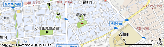 小作田東児童公園周辺の地図