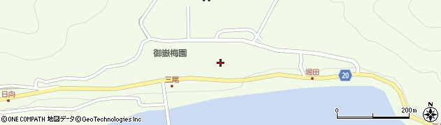 長野県木曽郡木曽町三岳9501周辺の地図