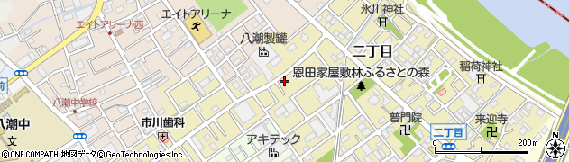 埼玉県八潮市二丁目101周辺の地図