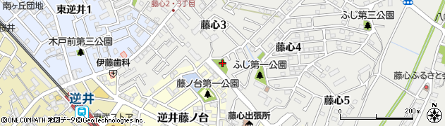 藤ノ台第二公園周辺の地図