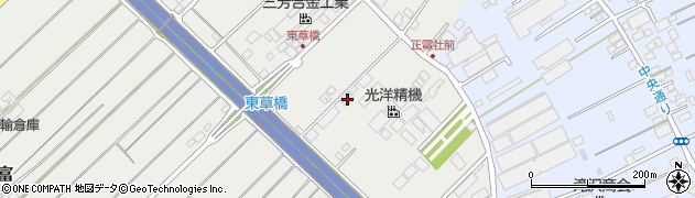 埼玉県入間郡三芳町上富561周辺の地図