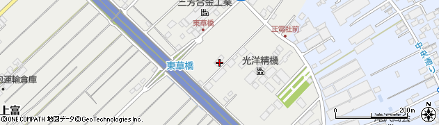 埼玉県入間郡三芳町上富557周辺の地図