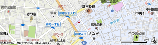 岡田厚生堂薬局　鍼灸治療室周辺の地図