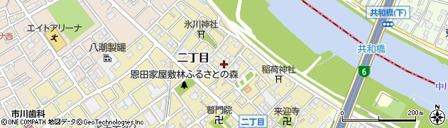 埼玉県八潮市二丁目231周辺の地図