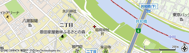 埼玉県八潮市二丁目244周辺の地図