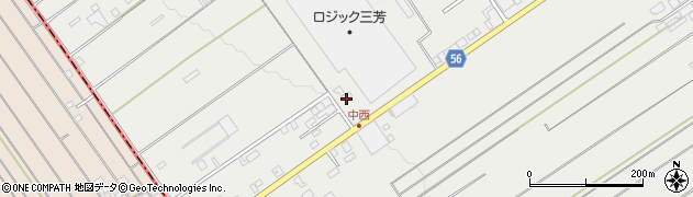 埼玉県入間郡三芳町上富1175周辺の地図