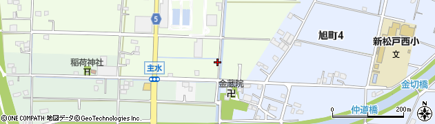 千葉県松戸市七右衛門新田512周辺の地図